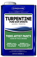 Crown Pure Gum Turpentine